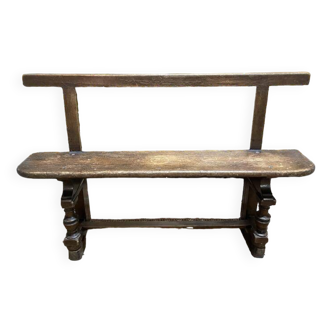 Banc d’église d'enfant style Louis XIII