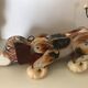 Wooden dog to shoot Snoopy Fisher Price
