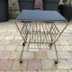 Table basse porte revue vinyle 1960s