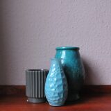 Light blue glass vase from Denmark