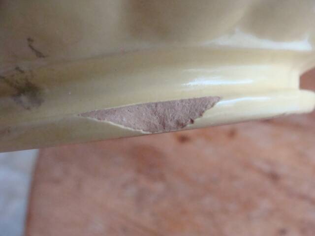 Vintage italian ceramic deep dish