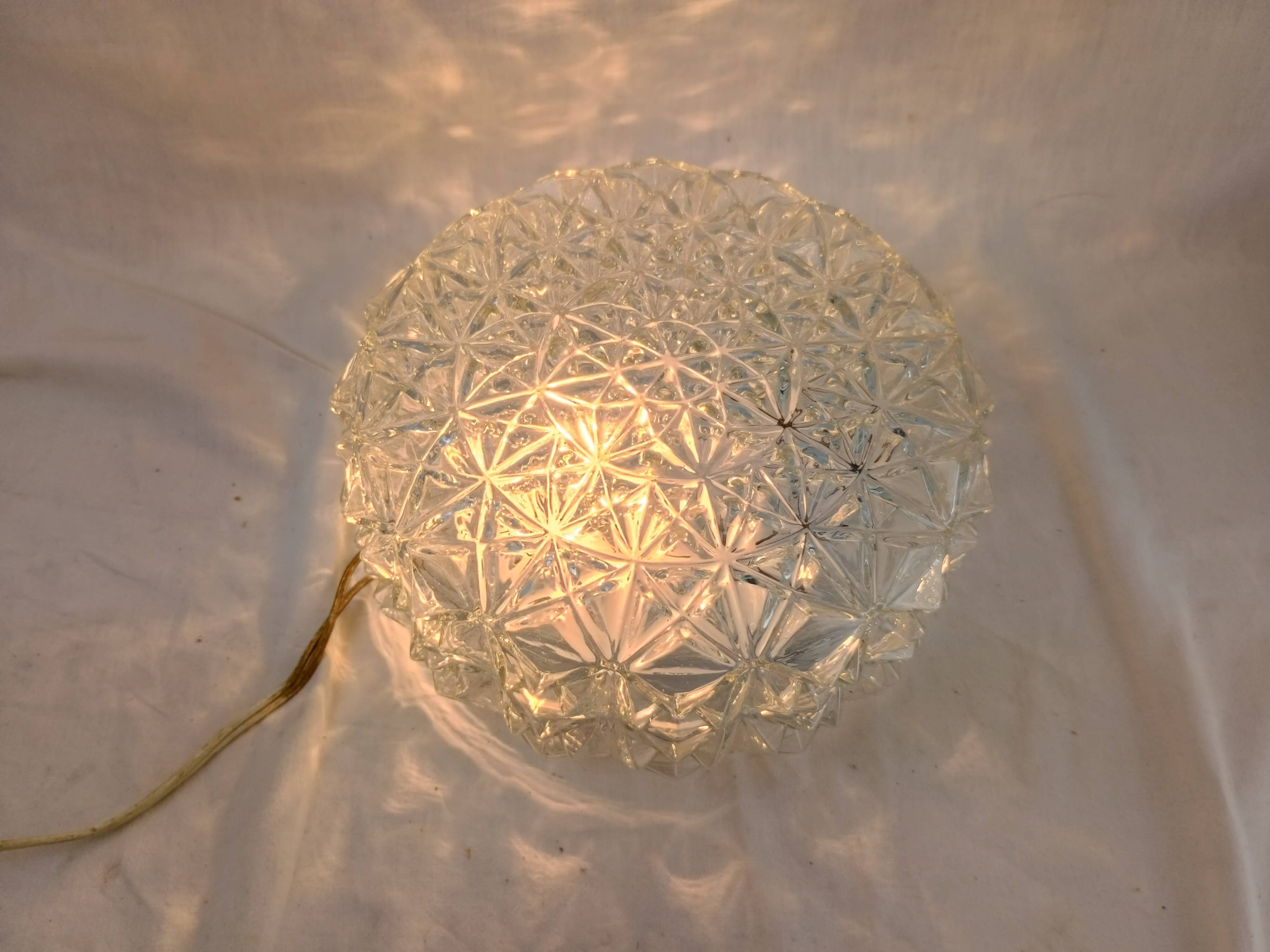 Superb vintage french ceiling light vianne