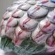 Pair of hand-painted Chinese porcelain quails, 1960s-1970s.