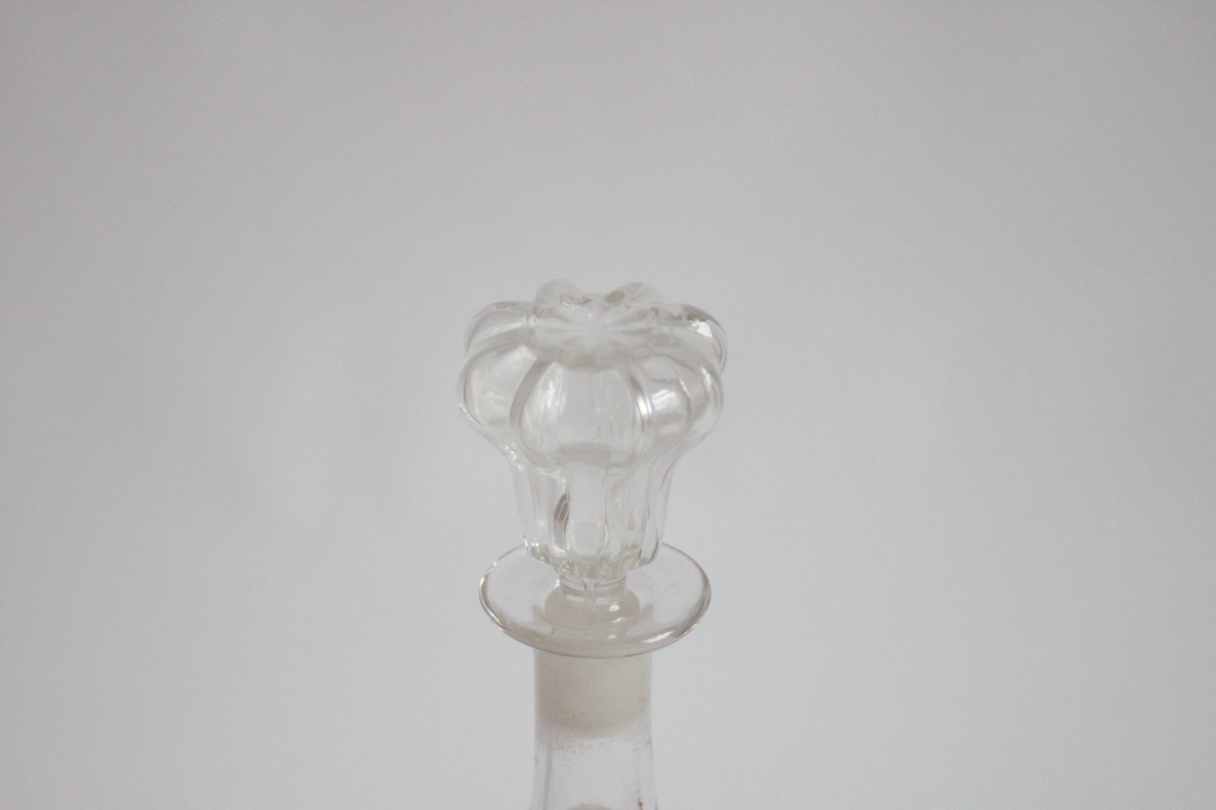 Victorian era bell decanter, UK 19th