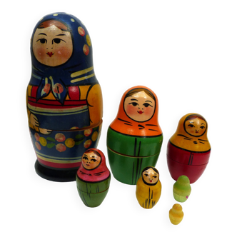 Set of 7 Russian dolls