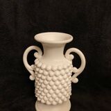 Kersten vase in white ceramic