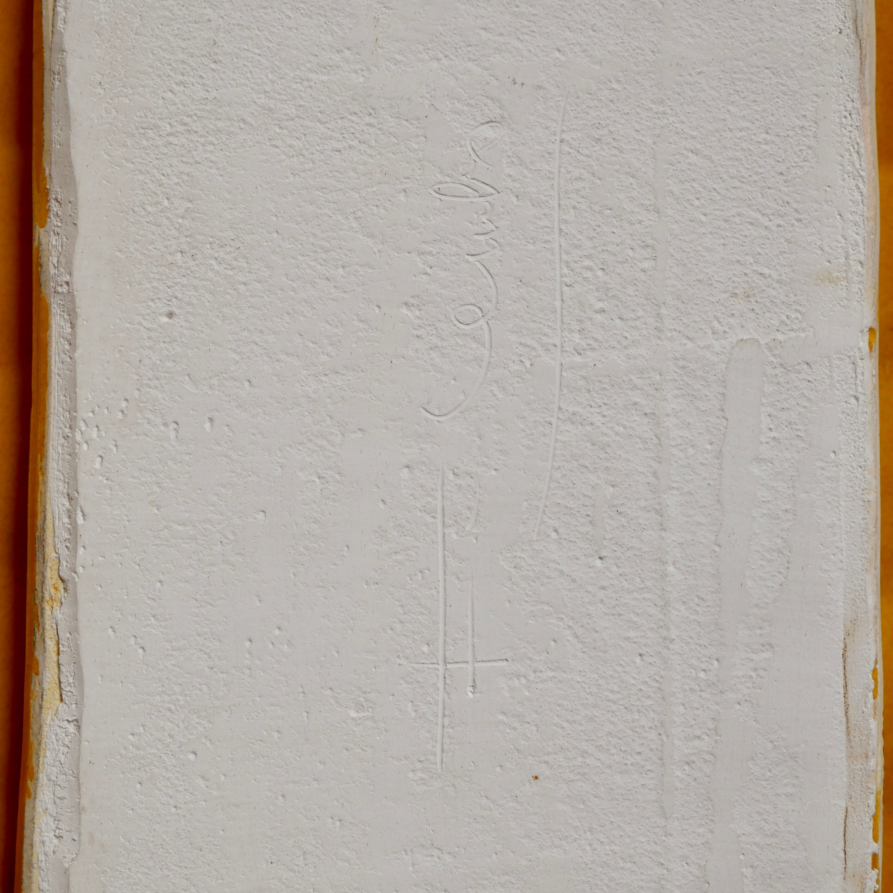 Vallauris ceramic mirror by François Lembo 60s