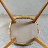 1960s golden furry chair