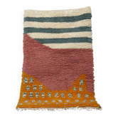 Tapis marocain traditionnel fait main 3 x 2 m