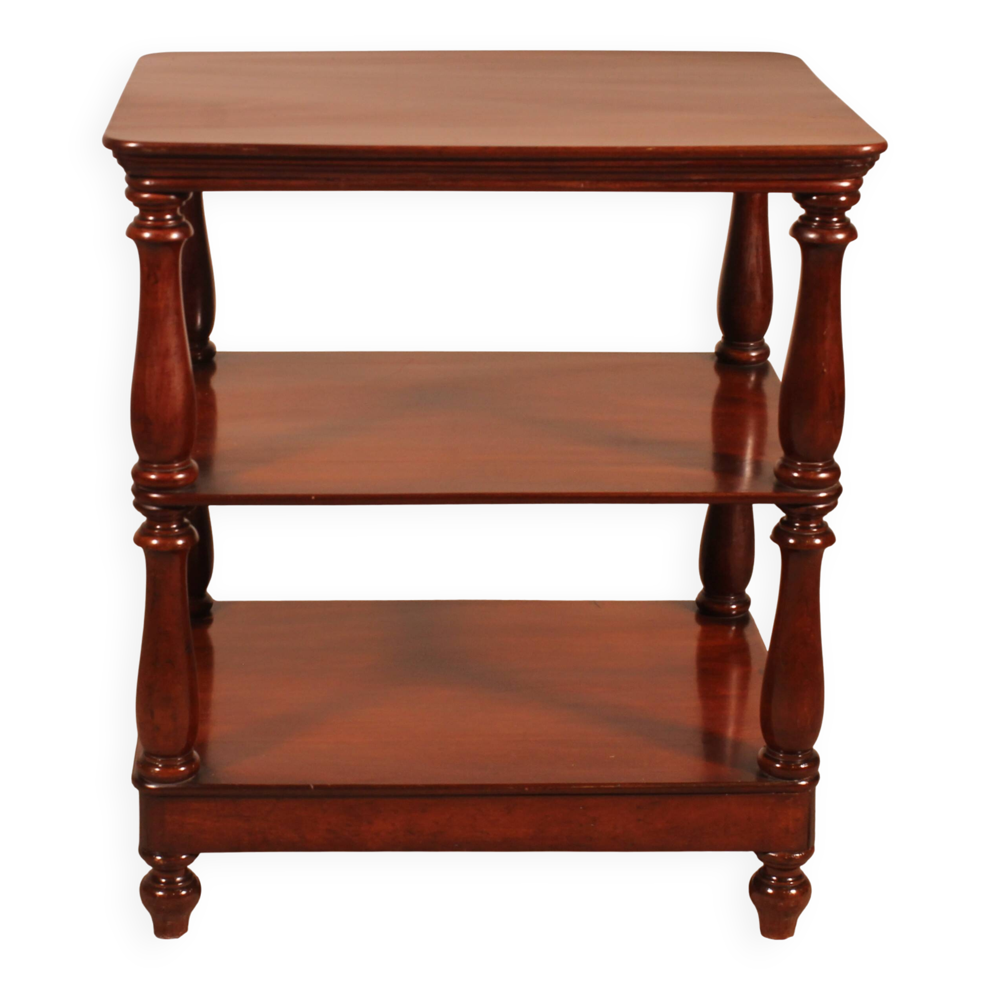 Small mahogany shelf - 19th century
