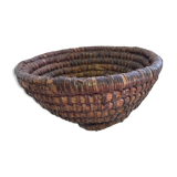 Banneton ancienne corbeille en paille
