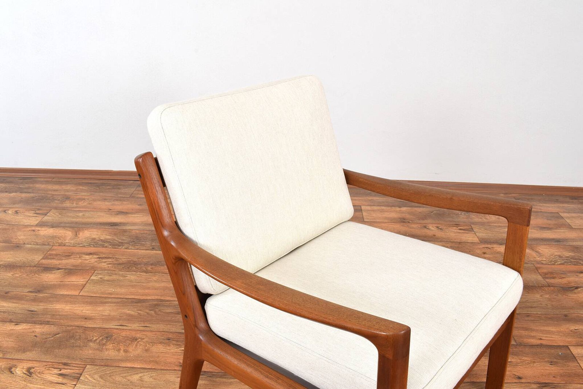 Mid-Century Teak Senator Lounge Chair by Ole Wanscher for Cado, 1960s.