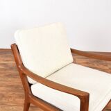 Mid-Century Teak Senator Lounge Chair by Ole Wanscher for Cado, 1960s.
