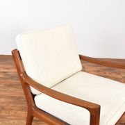 Mid-Century Teak Senator Lounge Chair by Ole Wanscher for Cado, 1960s.