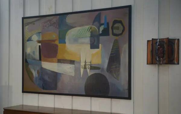 Abstract painting/canvas, 1969