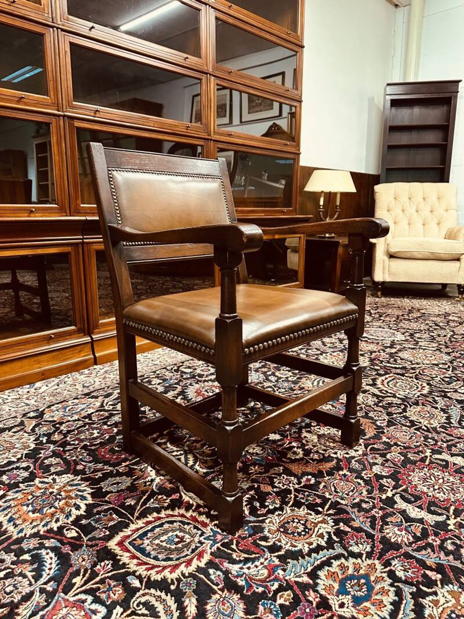 Antique English Desk Chair Office chair