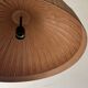 Scandinavian wooden pendant light by Hans-Agne Jakobsson, Suede design 1960