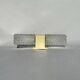 Erco Model 5074 Wall Sconce – Crystal Glass Vintage Lighting (1960s)