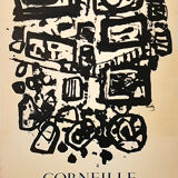 Lithographic poster by Guillaume Corneille - 1963