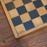 Small game of travel checkers, beech wood, 1970