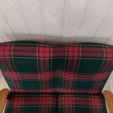 Scandinavian bench compass feet