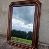 Wooden mirror