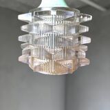 Small glass ceiling lamp for bedroom