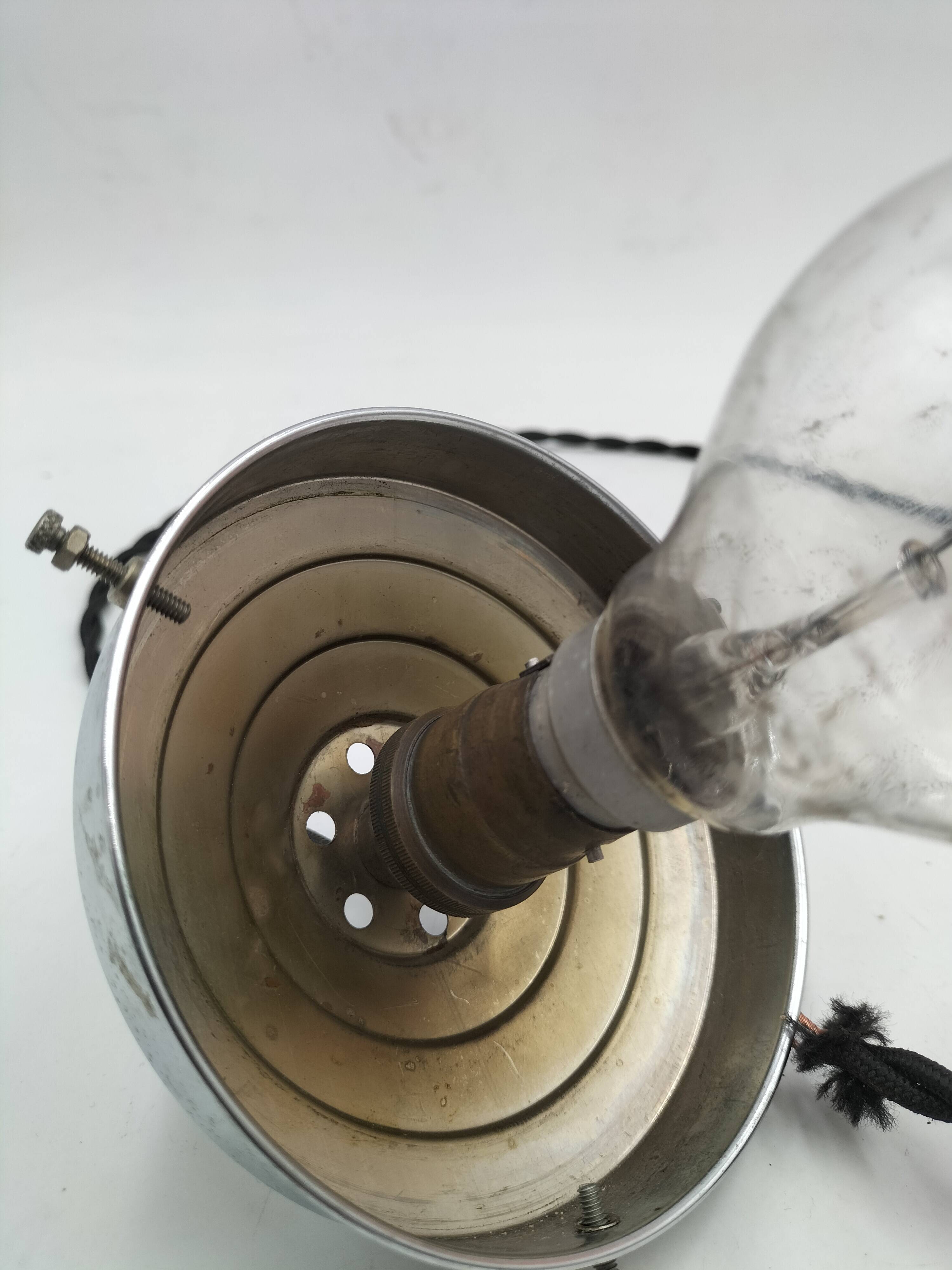 pink opaline pendant light