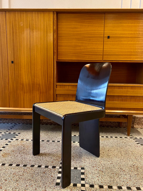 Lot de 4 chaises Pier Luigi pour Pozzi Milano 1970