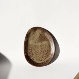 Trio of stoneware plates
