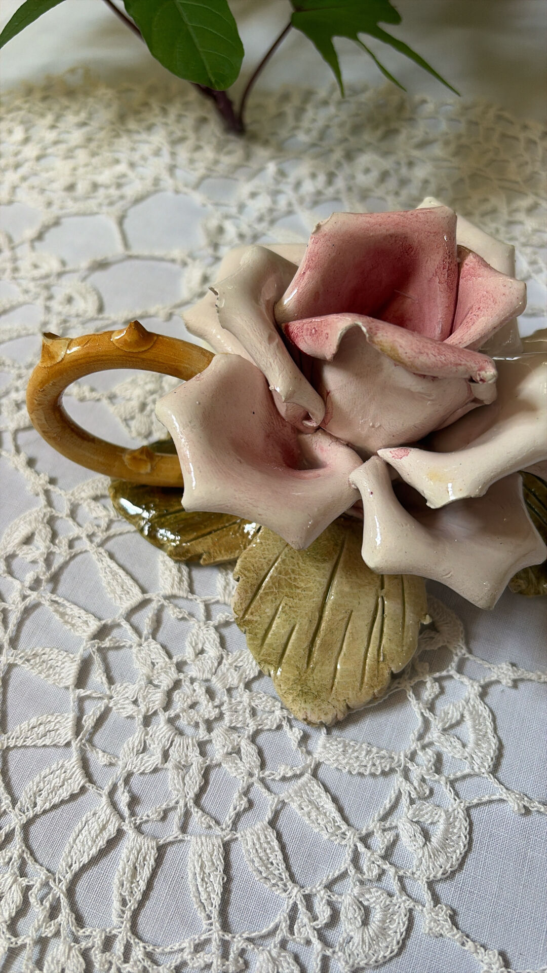 Bougeoir style capodimonte