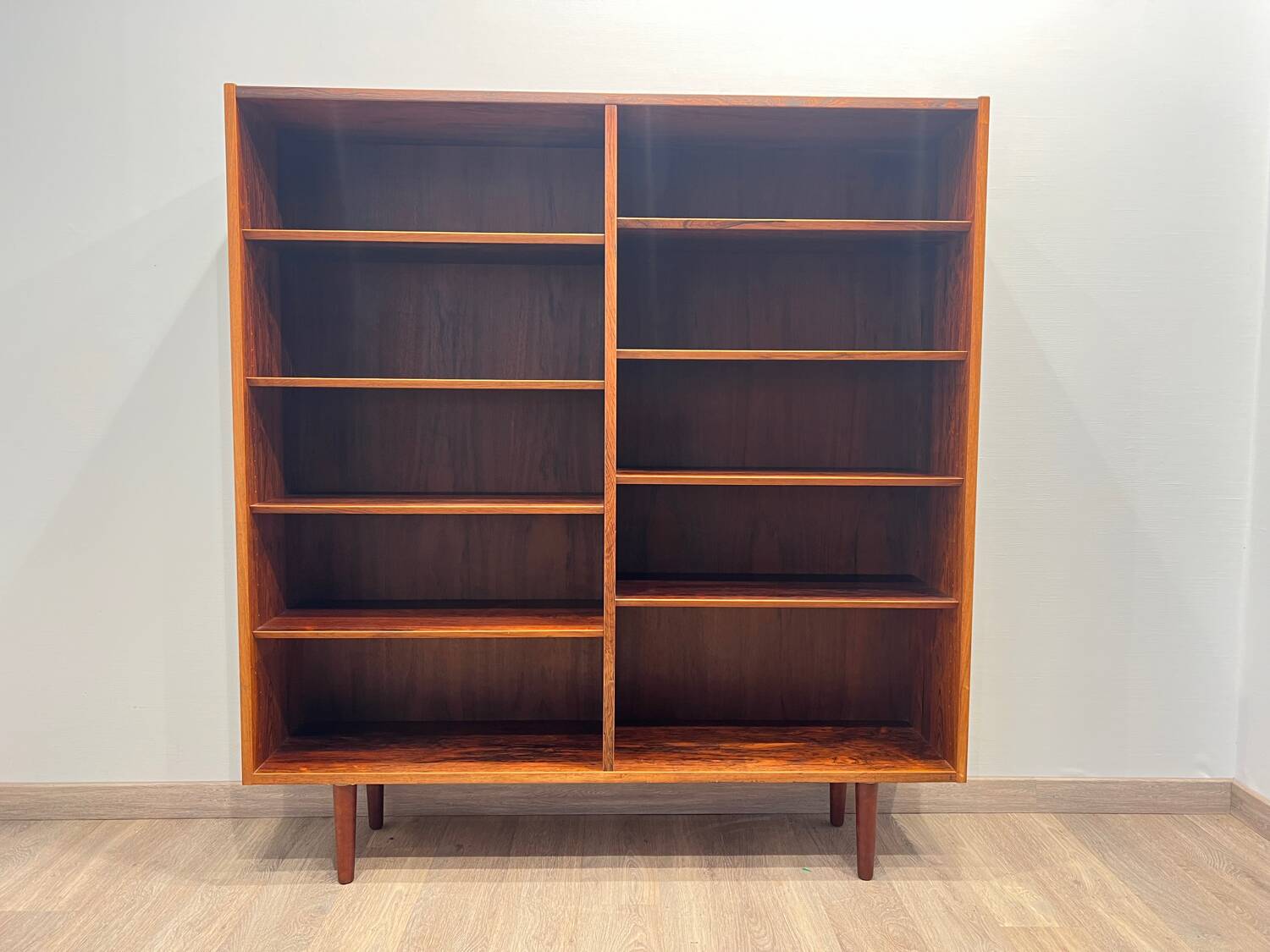 Scandinavian rosewood bookcase