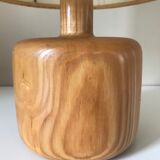 Vintage pine lamp - 70s