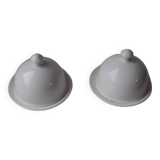 Table bell, butter dish