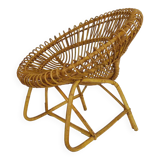 vintage rattan armchair from the 60s