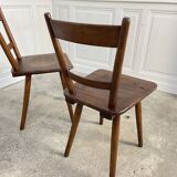 5 Schneck chairs from the 1950s