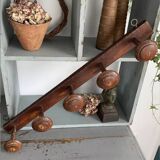 Patère en bois brut
