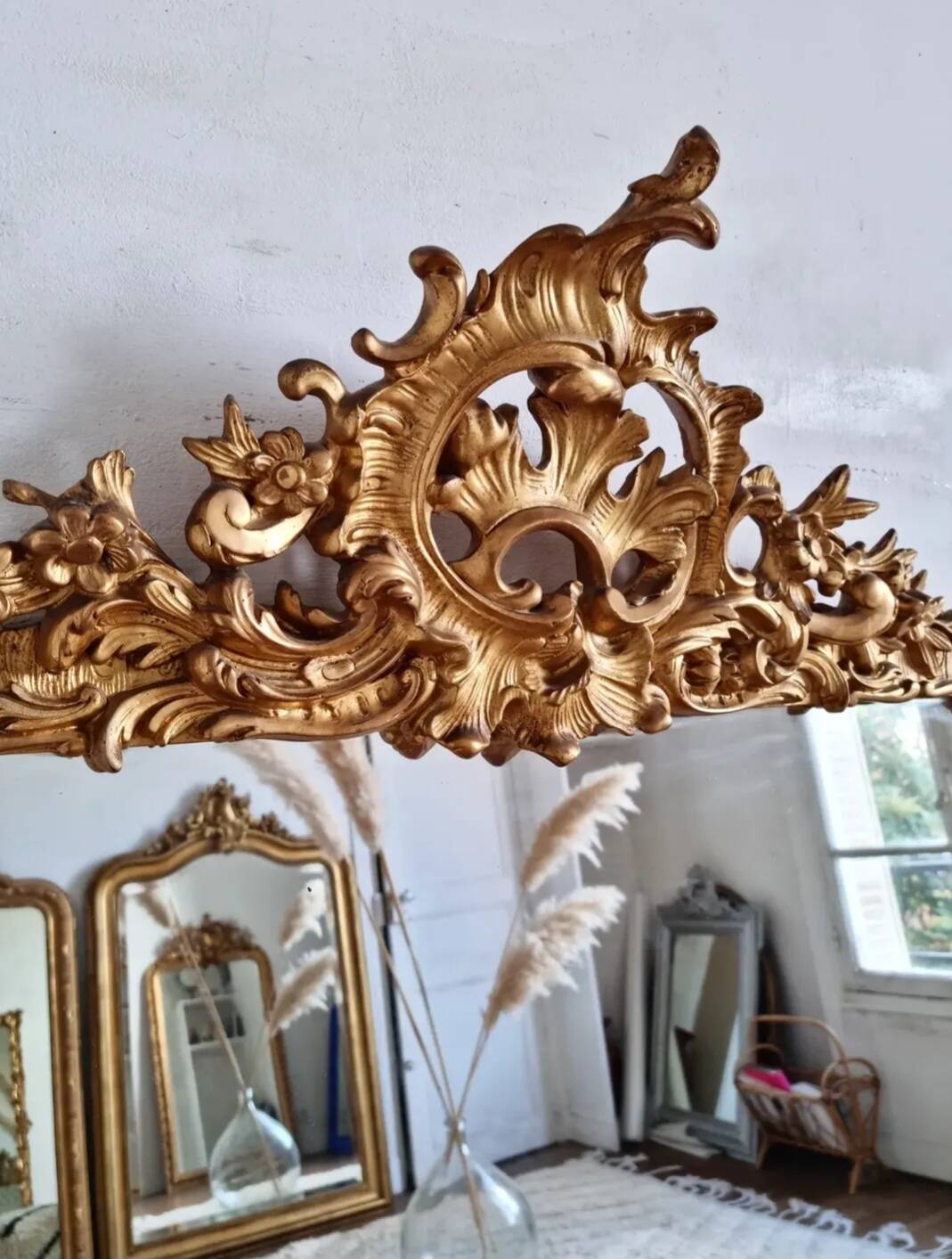 Antique mirror
