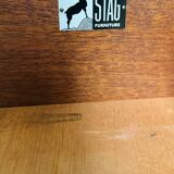 Commode vintage en teck édition Stag Furniture