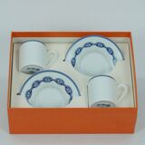 Hermès - Set of Cups and Saucers - Anchor Chain Model