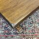 1970s mahogany monastery table - L=2m W=80cm H=75cm