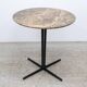 Table ronde TACCHINI Split Ø70 en marbre brun