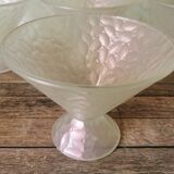 Fruit cups/iridescent glass ice