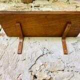 Vintage bent wood wall shelf circa 60