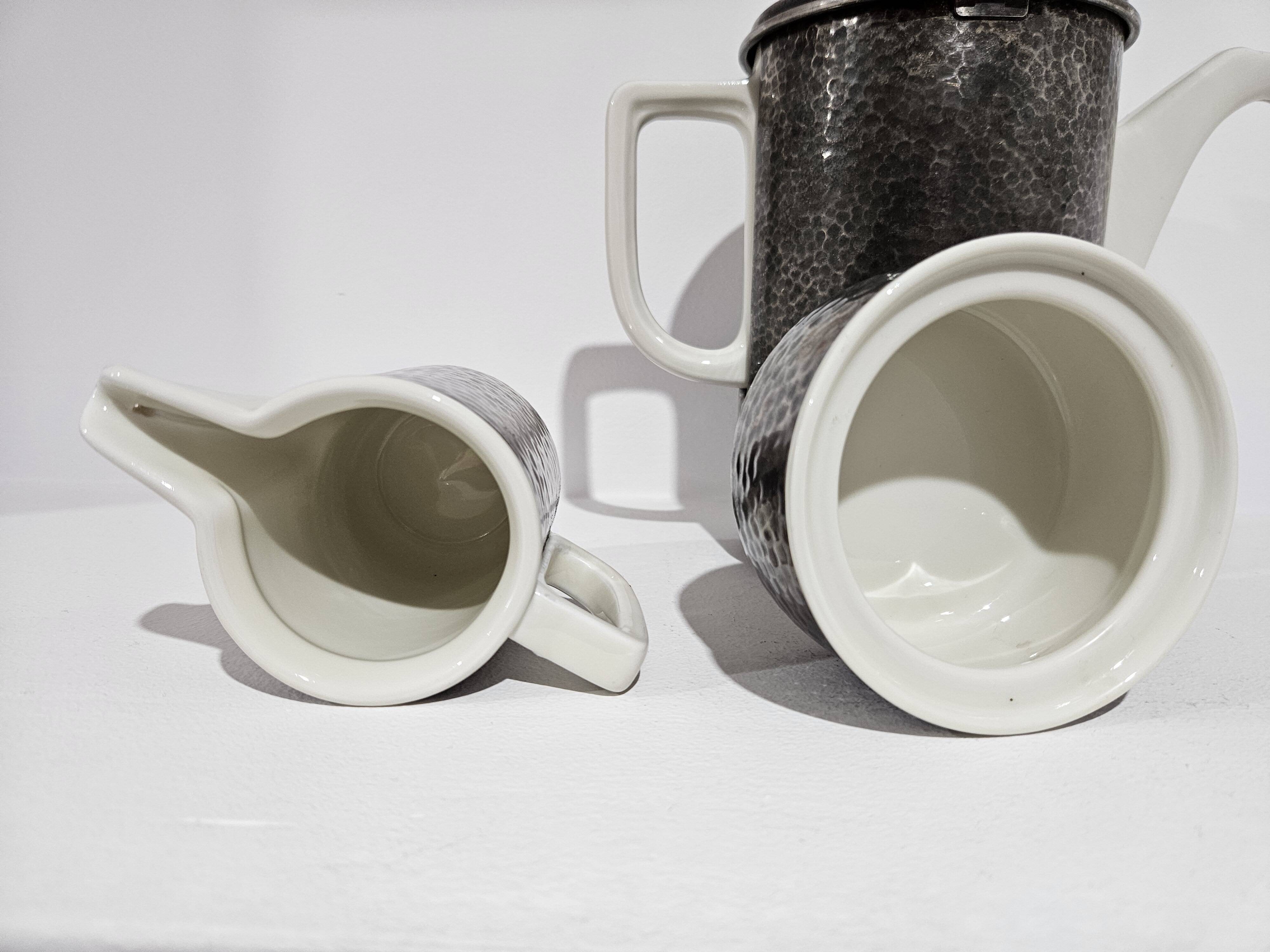 Elegant WMF Art Deco table center, 1950s