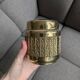 Vintage cigarette case Erhard & Sohne 1960 brass mid-century