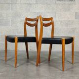 Pair of Scandinavian style chairs 1970