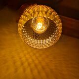 Vintage glass pendant light