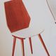 Set of 6 Baumann model 840 G2S chairs in varnished mahogany finish, 1963