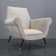 Fauteuil italien restauré des années 1950